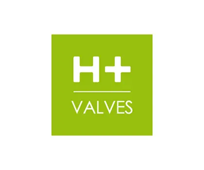 H+ valves logo