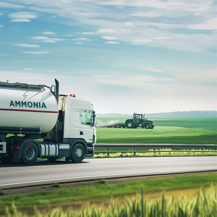 Tractor Applying Anhydrous Ammonia