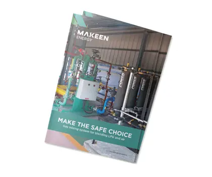 Image showing MAKEEN Gas Equipment SNG brochure