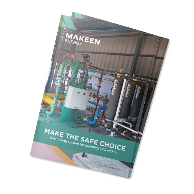Image showing MAKEEN Gas Equipment SNG brochure