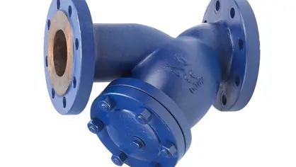 Image of a gas strainer