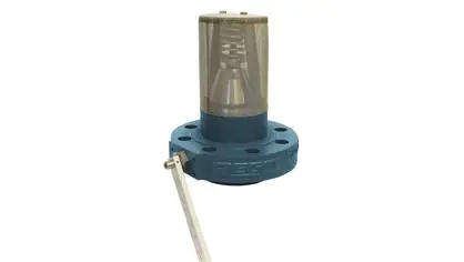 Image of internal valve flanged