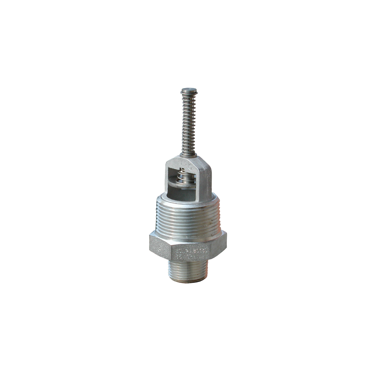 Threaded excess flow valves for LPG surge protection