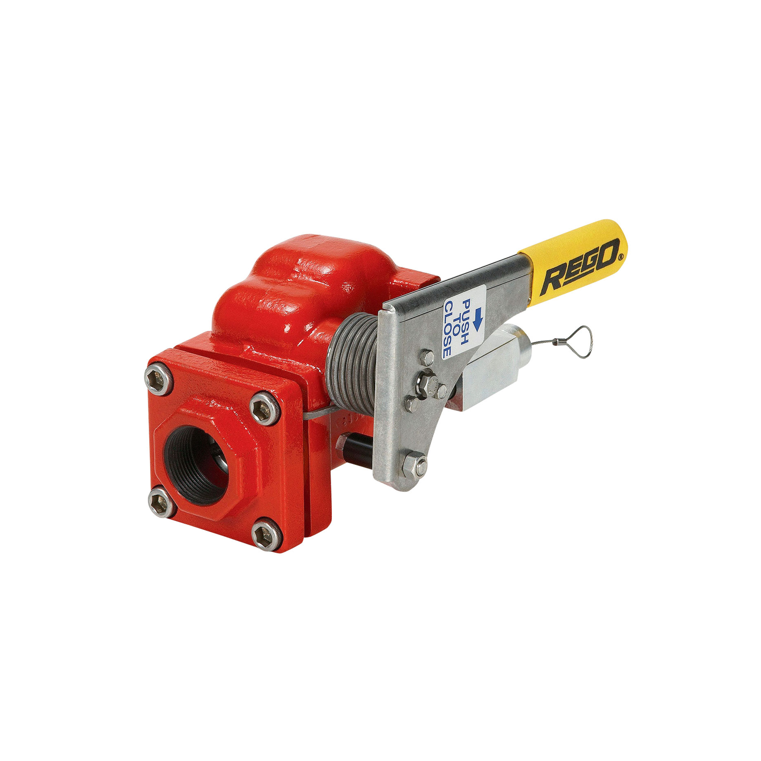 Emergency shut off valves for increased safety in LPG and NH3 systems