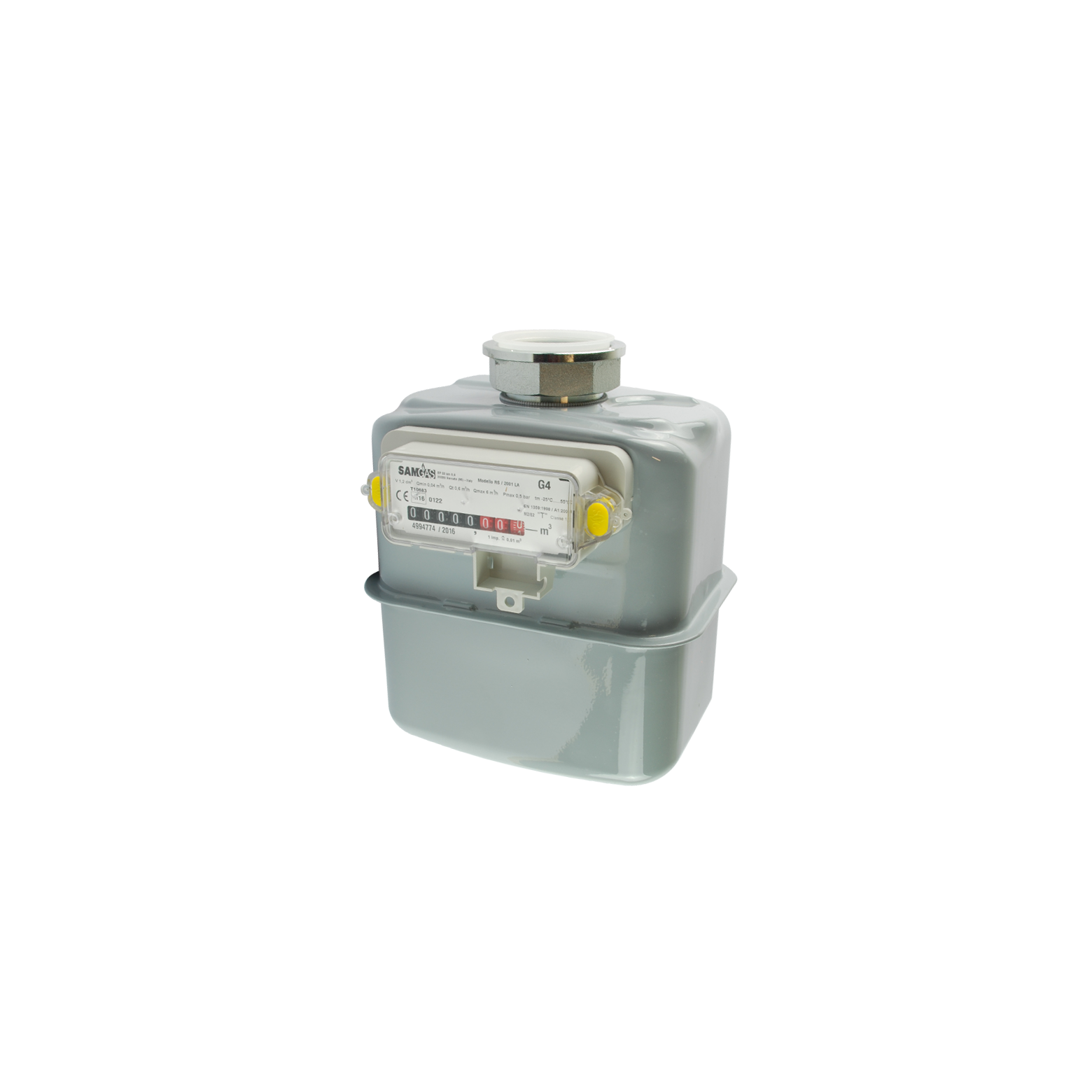 Diaphragm gas meters for measuring LPG and NH3 consumption