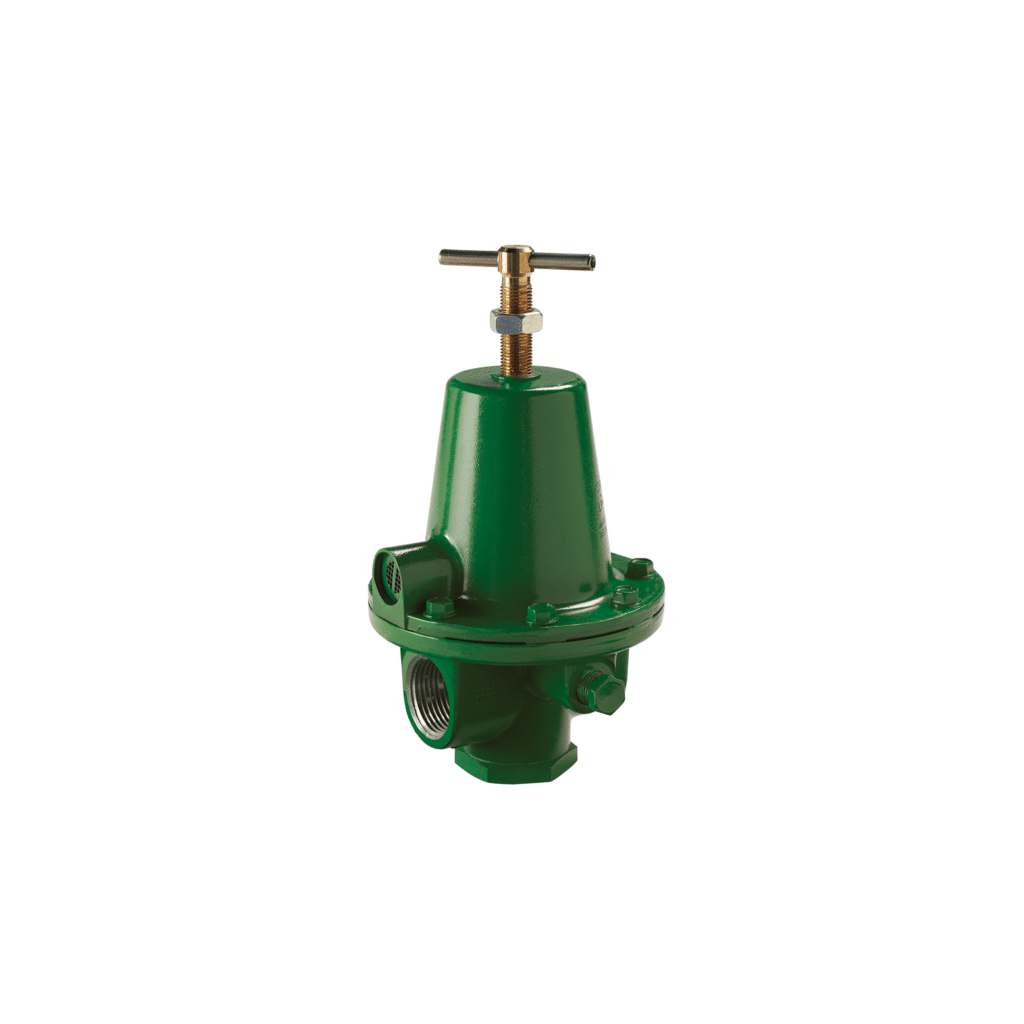 Picture of green high pressure regulator