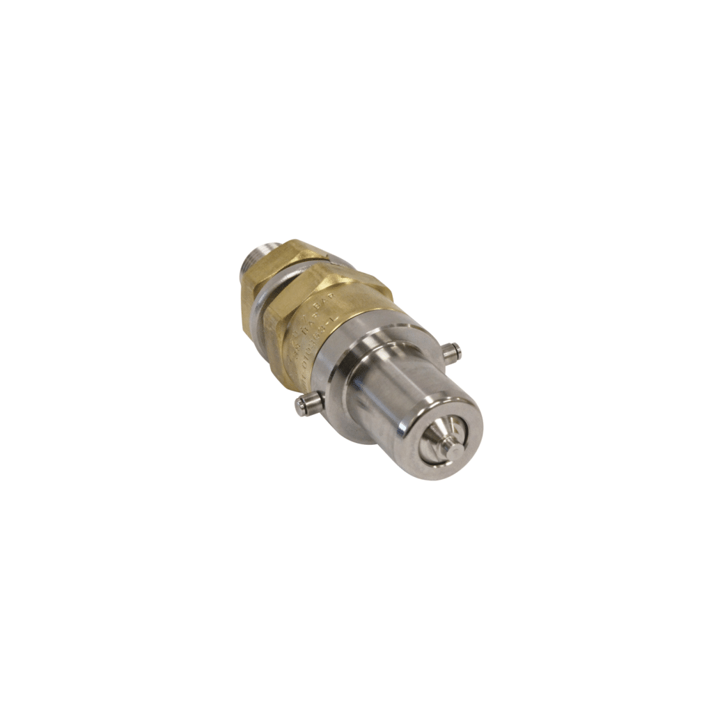 image of male QDV valve