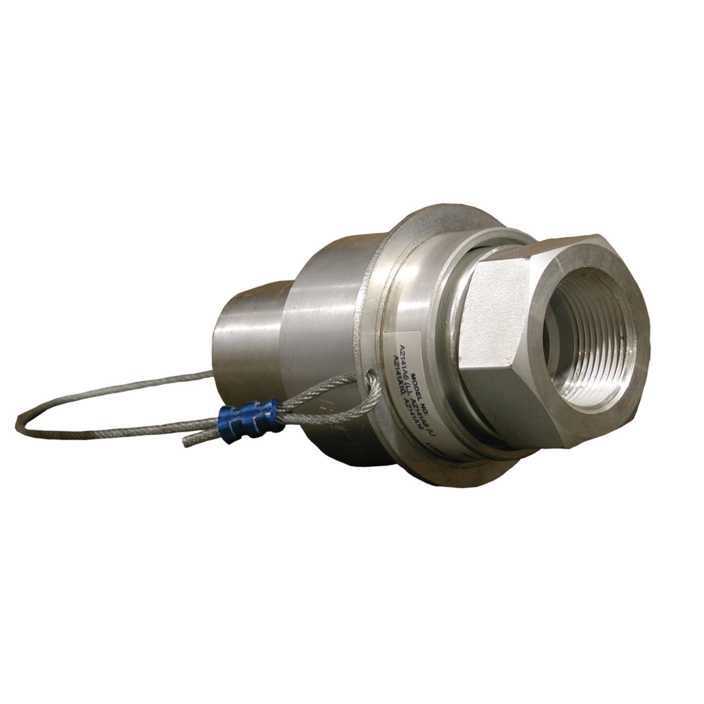 Image of a pull-away coupling with wire