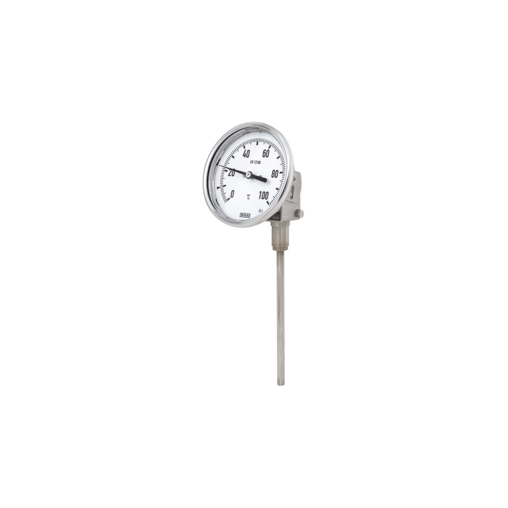Image of a temperature gauge