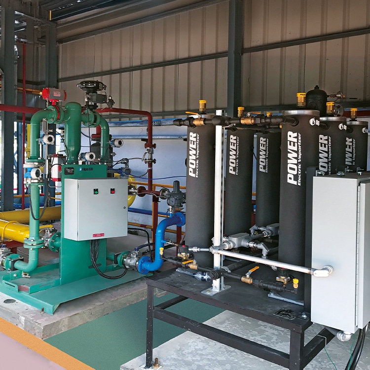 A photo of some SNG equipment