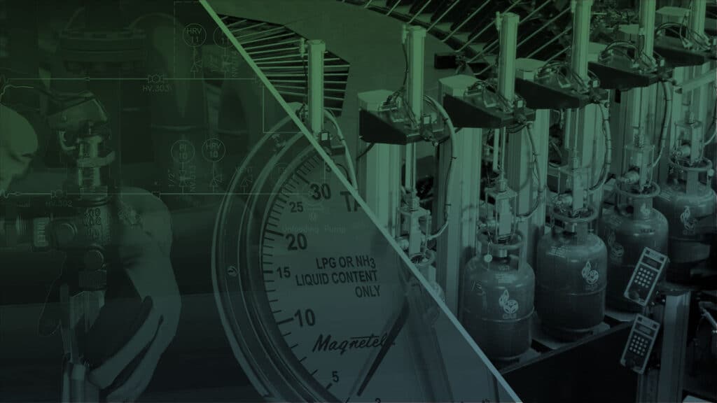 Une illustration représentant du matériel de gaz