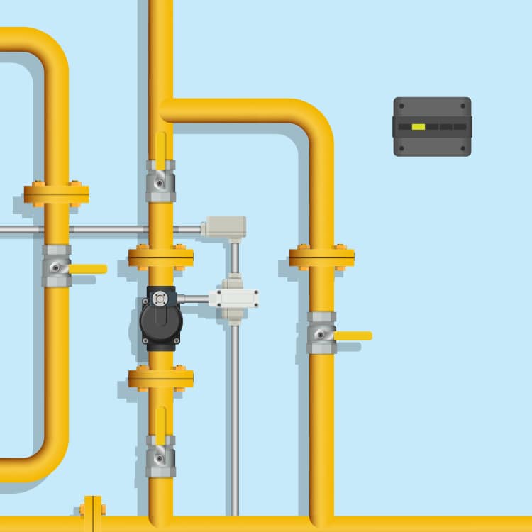 A graphical image of some pipes