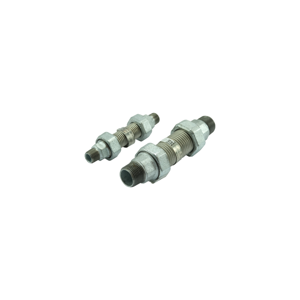 Image of stainless-steel flex hose couplings