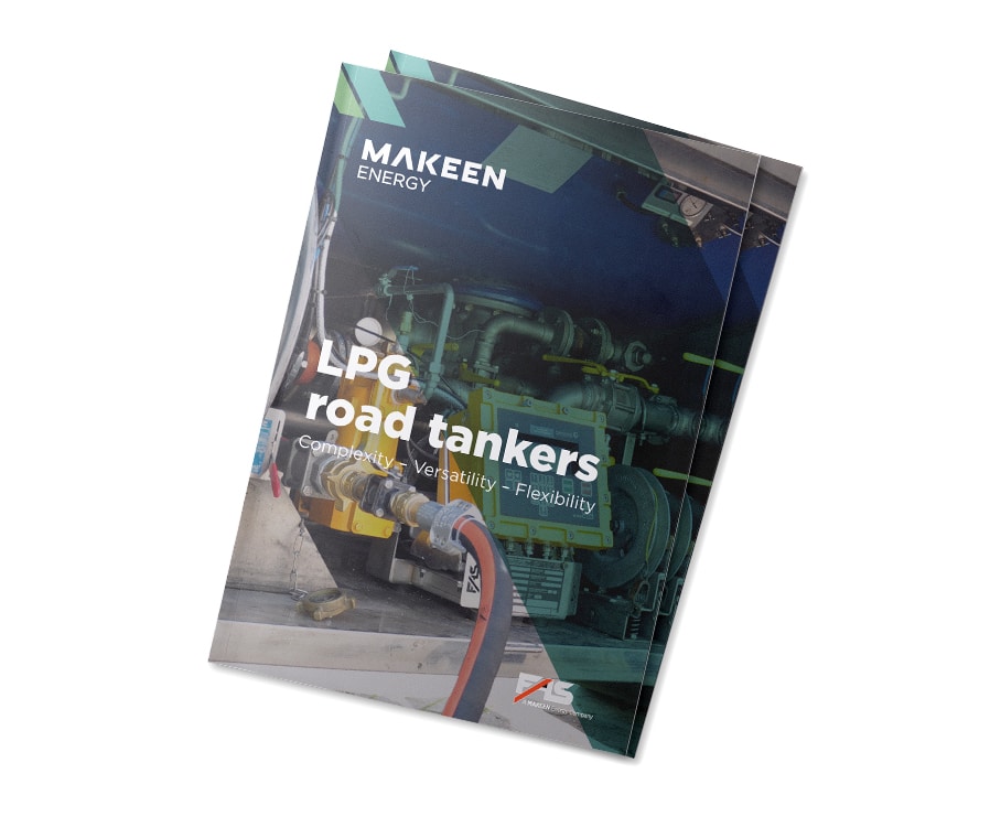 Et billede af en brochure om LPG-tankvogne