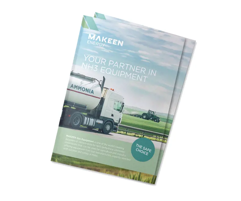A photo of a brochure about NH3