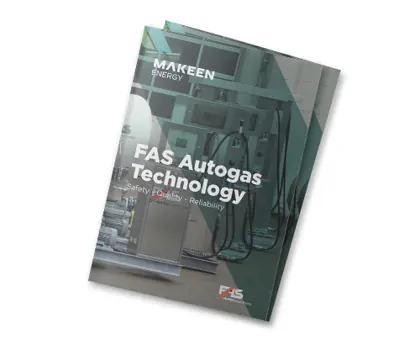 A photo of a FAS Autogas brochure