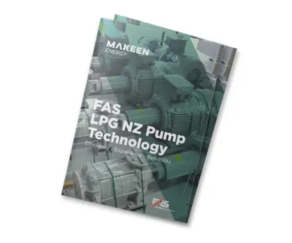 A photo of a FAS Pump brochure