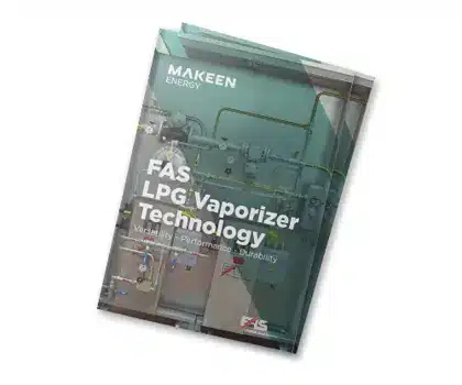 A photo of a FAS Vaporizer brochure